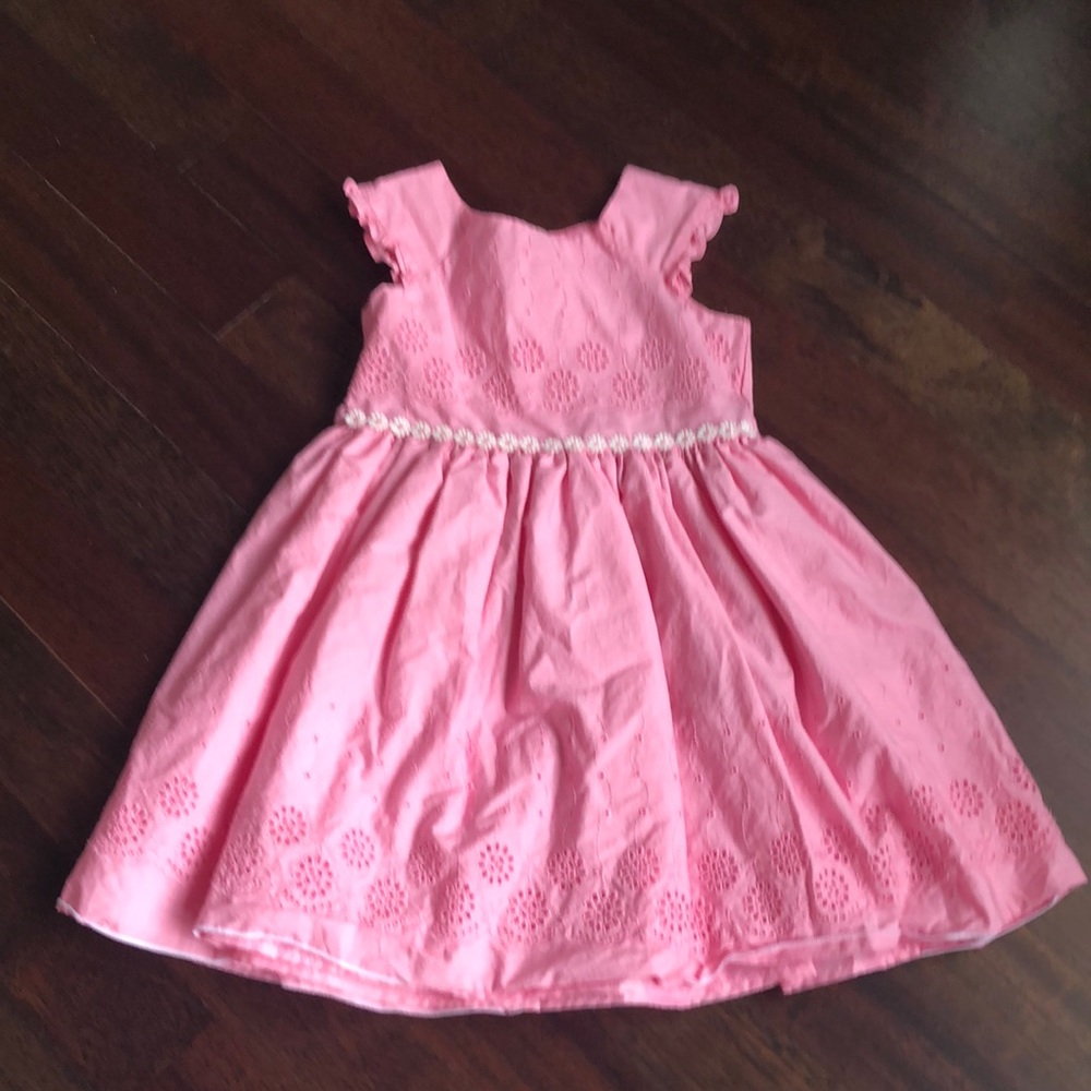 Girls pink dress